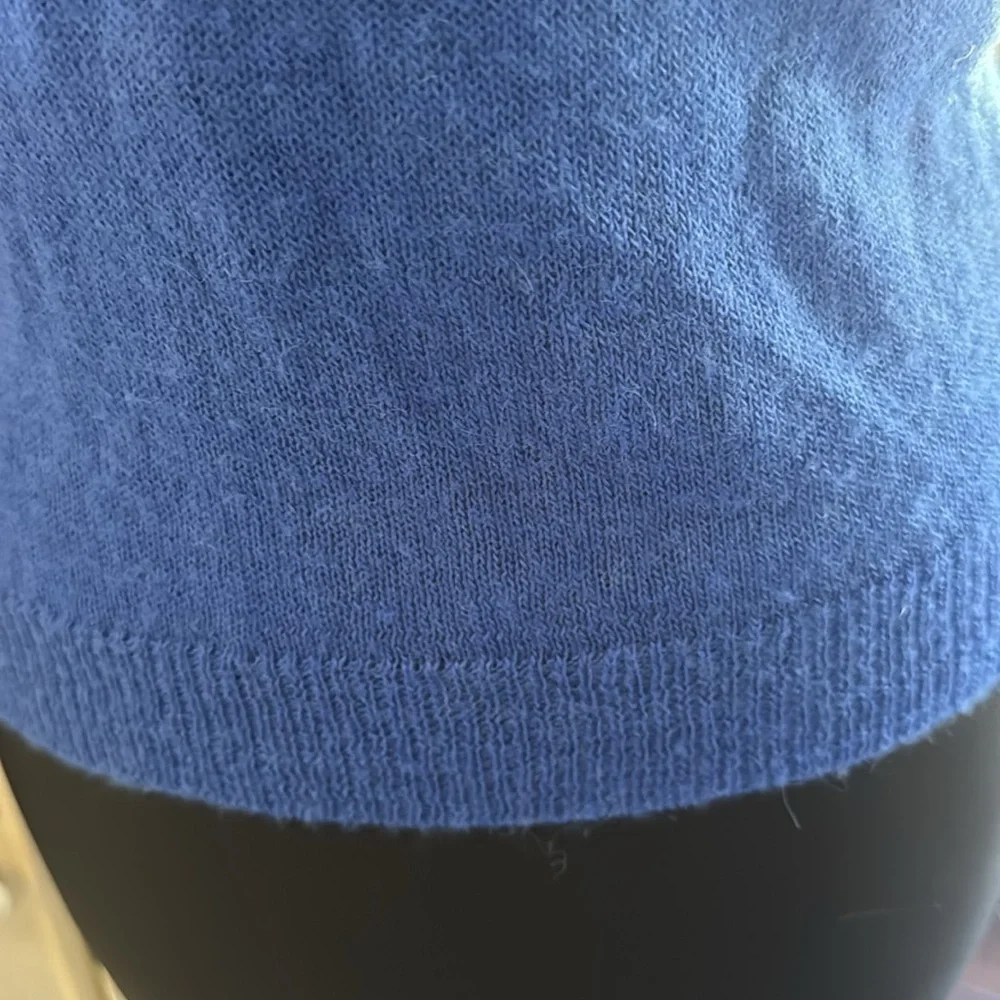 J Crew Twee Italian Spun Alpaca Blend Blue Cardigan‎